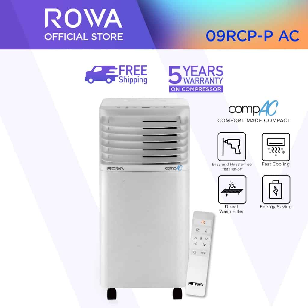 ROWA 09RCP-P 1.0HP Portable Aircon